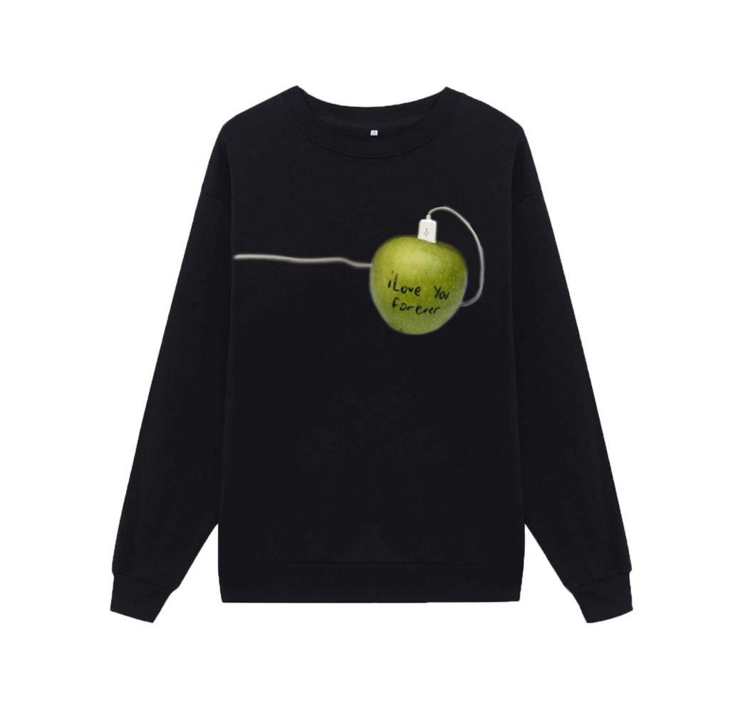 apple is forever sweatshirt